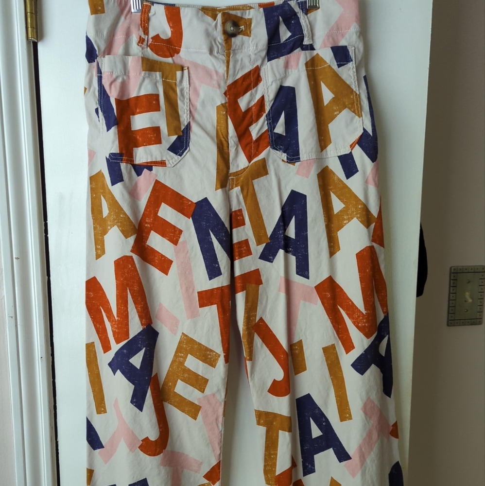 Anthropologie Colette Pants Letters size 32 14